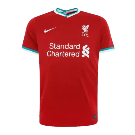 Men Liverpool Home Soccer Jersey Shirt 2020/21 - buyjerseyshop.uk