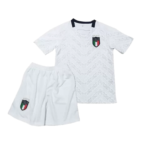 Kids Italy Away Soccer Jersey Kit (Jersey+Shorts) 2020 - buyjerseyshop.uk