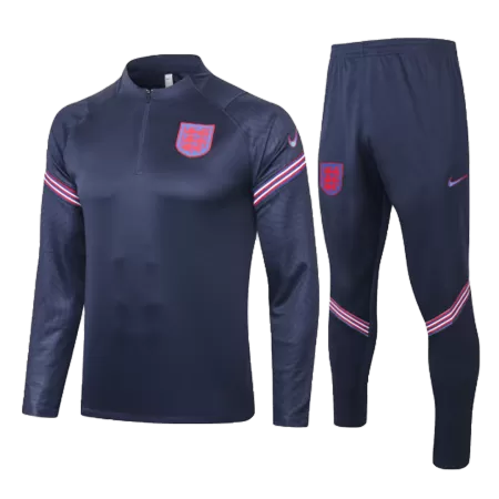 Men England Zipper Tracksuit Sweat Shirt Kit (Top+Trousers) 2020 - buyjerseyshop.uk