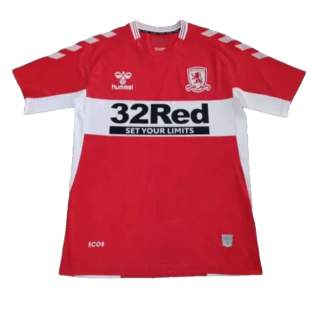 Men Middlesbrough Home Soccer Jersey Shirt 2021/22 - buyjerseyshop.uk