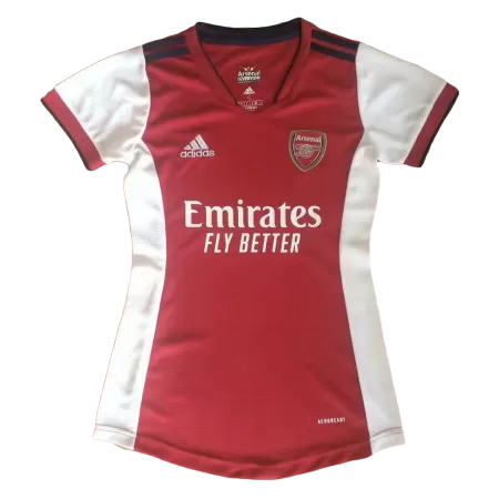 Women Arsenal Home Soccer Jersey Shirt 2021/22 - buyjerseyshop.uk