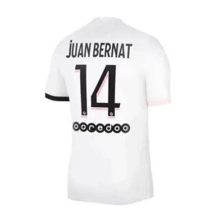 Men PSG JUAN BERNAT #14 Away Soccer Jersey Shirt 2021/22 - buyjerseyshop.uk