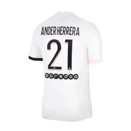 Men PSG ANDER HERRERA #21 Away Soccer Jersey Shirt 2021/22 - buyjerseyshop.uk