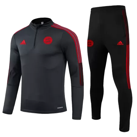 Men Bayern Munich Zipper Tracksuit Sweat Shirt Kit (Top+Trousers) 2021/22 - buyjerseyshop.uk