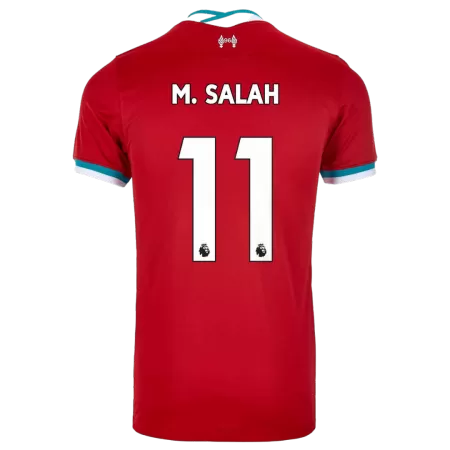Men Liverpool Mohamed Salah #11 Home Soccer Jersey Shirt 2020/21 - buyjerseyshop.uk