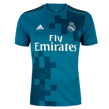 Men Real Madrid Retro Jerseys Away Soccer Jersey 2017/18 - buyjerseyshop.uk