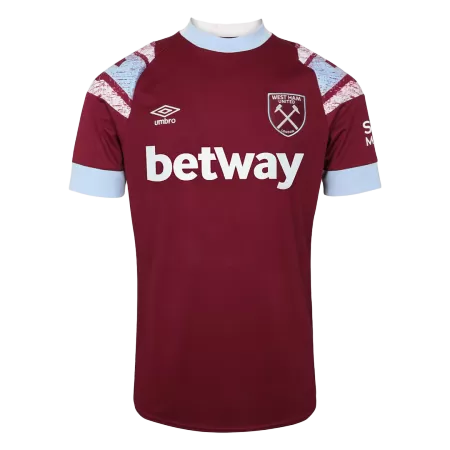 Men West Ham United Home Soccer Jersey Shirt 2022/23 - buyjerseyshop.uk