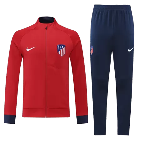 Men Atletico Madrid Tracksuit Sweat Shirt Kit (Top+Trousers) 2021/22 - buyjerseyshop.uk