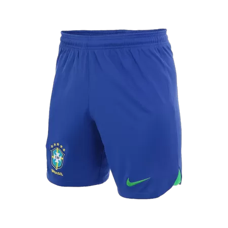 Men's Brazil Soccer Shorts Home 2022 - buyjerseyshop.uk