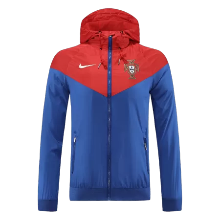 Men Portugal Windbreaker Hoodie Jacket 2022 - buyjerseyshop.uk