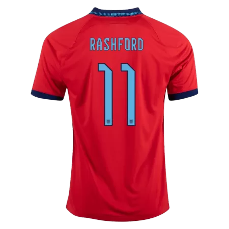 Men England RASHFORD #11 Away Soccer Jersey Shirt 2022 - buyjerseyshop.uk