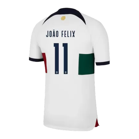 Men Portugal JOÃO FÉLIX #11 Away Soccer Jersey Shirt 2022 - buyjerseyshop.uk