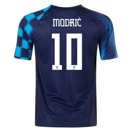 Men Croatia MODRIĆ #10 Away Soccer Jersey Shirt 2022 - buyjerseyshop.uk