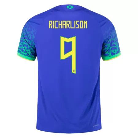 Men Brazil RICHARLISON #9 Away Player Version Jersey 2022 - buyjerseyshop.uk