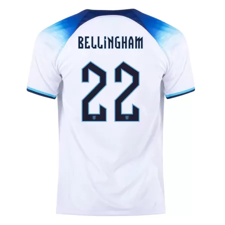 Men England BELLINGHAM #22 Home Soccer Jersey Shirt 2022 - buyjerseyshop.uk