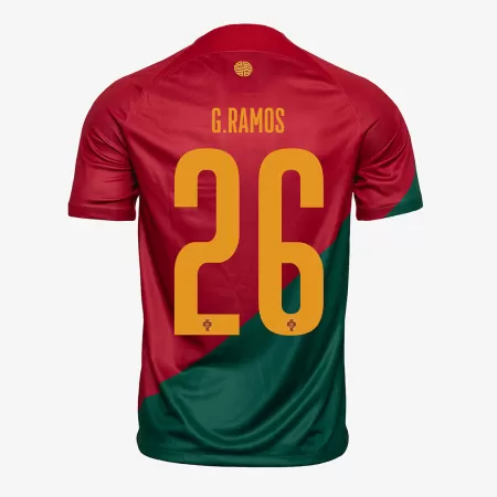 Men Portugal G.RAMOS #26 Home Soccer Jersey Shirt 2022 - buyjerseyshop.uk