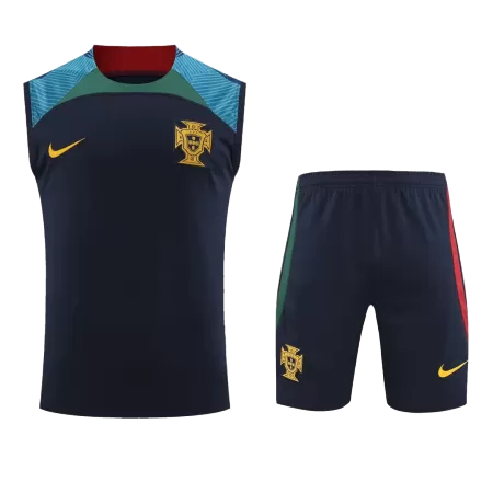 Men Portugal Soccer Training Sleeveless Kit 2022/23 - buyjerseyshop.uk