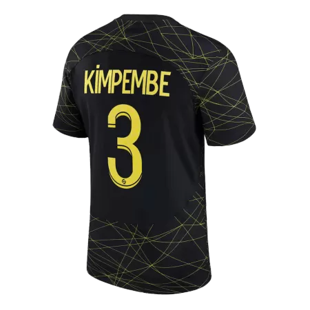 Men PSG KIMPEMBE #3 Fourth Away Soccer Jersey Shirt 2022/23 - buyjerseyshop.uk