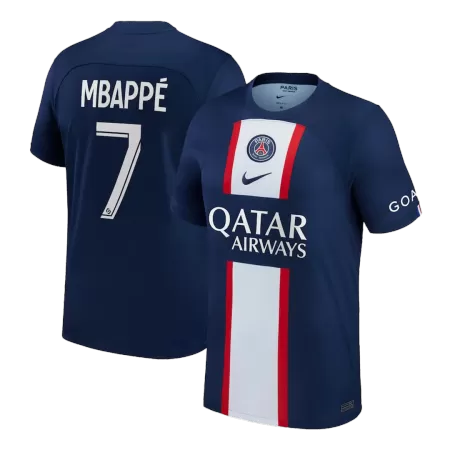 Men PSG MBAPPÉ #7 Home Soccer Jersey Shirt 2022/23 - buyjerseyshop.uk