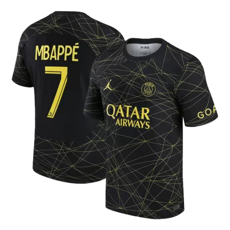 Men PSG MBAPPÉ #7 Fourth Away Soccer Jersey Shirt 2022/23 - buyjerseyshop.uk