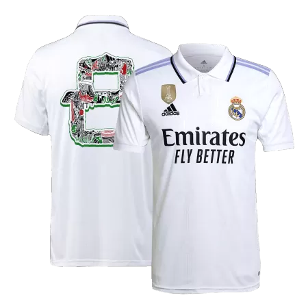 Men Real Madrid Unique #8 Soccer Jersey Shirt 2022/23 - buyjerseyshop.uk