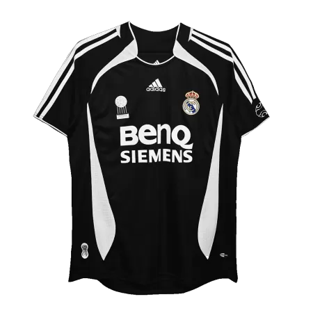 Men Real Madrid Retro Jerseys Away Soccer Jersey 2006/07 - buyjerseyshop.uk