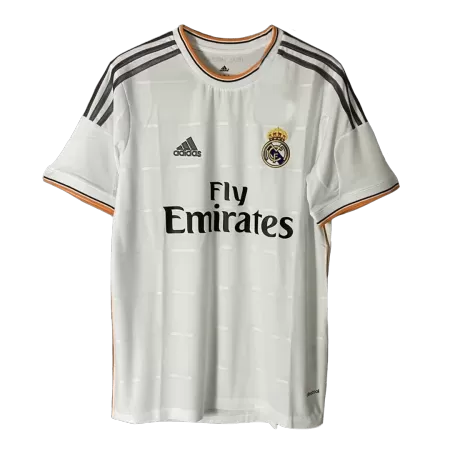 Men Real Madrid Retro Jerseys Home Soccer Jersey 2013/14 - buyjerseyshop.uk