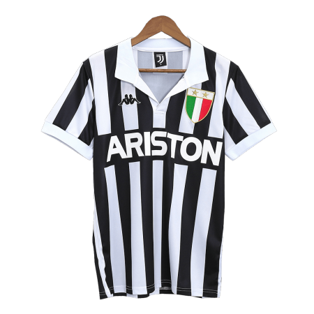 Men Juventus Retro Jerseys Home Soccer Jersey 1984/85 - buyjerseyshop.uk