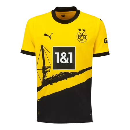 Men Borussia Dortmund Home Soccer Jersey Shirt 2023/24 - buyjerseyshop.uk