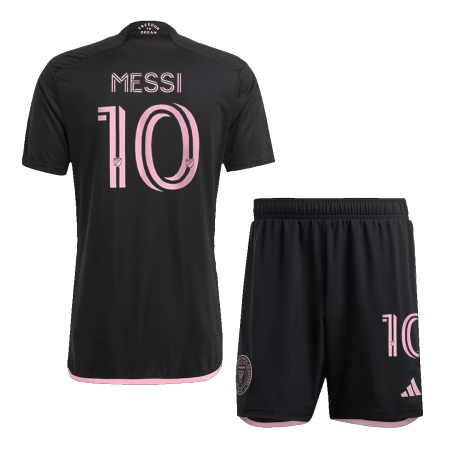 Men Inter Miami CF MESSI #10 Away Soccer Jersey Kit (Jersey+Shorts) 2023 - buyjerseyshop.uk
