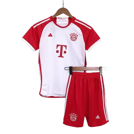 Kids Bayern Munich Home Soccer Jersey Kit (Jersey+Shorts) 2023/24 - buyjerseyshop.uk