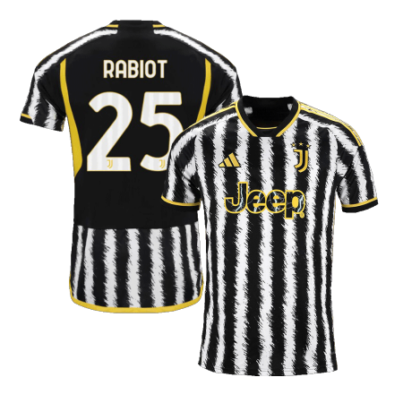 Men Juventus RABIOT #25 Home Soccer Jersey Shirt 2023/24 - buyjerseyshop.uk
