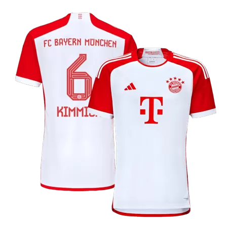 Men Bayern Munich KIMMICH #6 Home Soccer Jersey Shirt 2023/24 - buyjerseyshop.uk