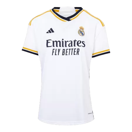 Women Real Madrid Home Soccer Jersey Shirt 2023/24 - buyjerseyshop.uk