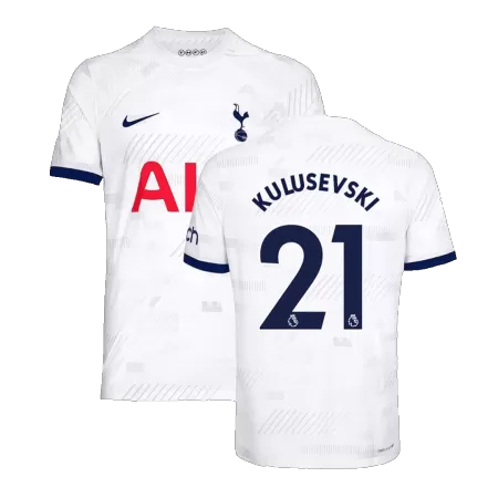 Men Tottenham Hotspur KULUSEVSKI #21 Home Soccer Jersey Shirt 2023/24 - buyjerseyshop.uk