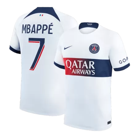 Men PSG MBAPPÉ #7 Away Soccer Jersey Shirt 2023/24 - buyjerseyshop.uk
