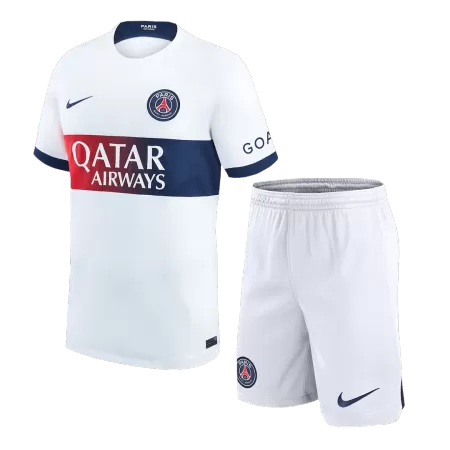 Men PSG Away Soccer Jersey Kit (Jersey+Shorts) 2023/24 - buyjerseyshop.uk