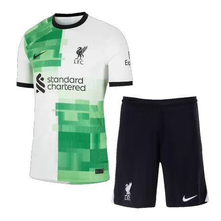 Men Liverpool Away Soccer Jersey Kit (Jersey+Shorts) 2023/24 - buyjerseyshop.uk