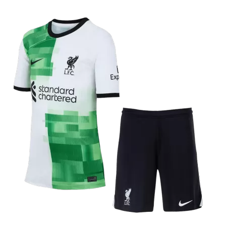 Kids Liverpool Away Soccer Jersey Kit (Jersey+Shorts) 2023/24 - buyjerseyshop.uk