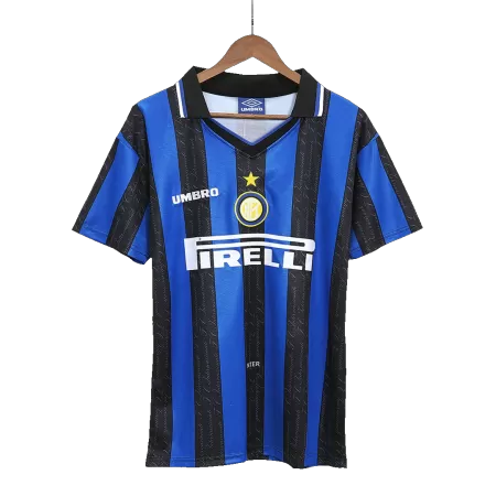 Men Inter Milan Retro Jerseys Home Soccer Jersey 1997/98 - buyjerseyshop.uk