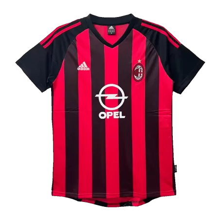 Men AC Milan Retro Jerseys Home Soccer Jersey 2002/03 - buyjerseyshop.uk