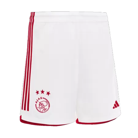 Men's Ajax Soccer Shorts Home 2023/24 - buyjerseyshop.uk