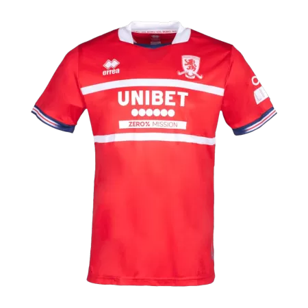 Men Middlesbrough Home Soccer Jersey Shirt 2023/24 - buyjerseyshop.uk