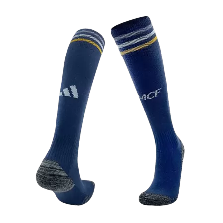 Men Real Madrid Away Soccer Socks 2023/24 - buyjerseyshop.uk