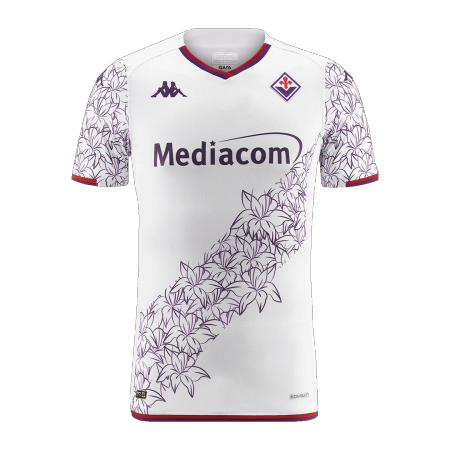 Men Fiorentina Away Soccer Jersey Shirt 2023/24 - buyjerseyshop.uk