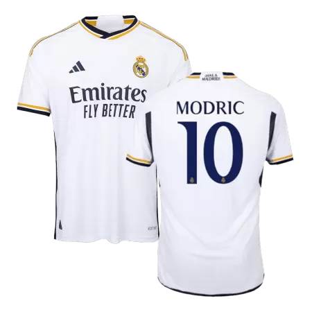 Men Real Madrid MODRIĆ #10 Home Player Version Jersey 2023/24 - buyjerseyshop.uk