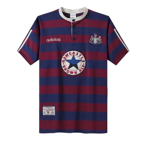Men Newcastle Retro Jerseys Away Soccer Jersey 1995/96 - buyjerseyshop.uk