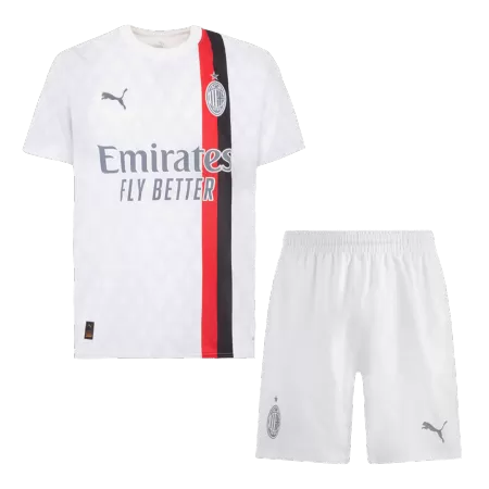 Men AC Milan Away Soccer Jersey Kit (Jersey+Shorts) 2023/24 - buyjerseyshop.uk