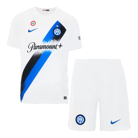 Men Inter Milan Away Soccer Jersey Kit (Jersey+Shorts) 2023/24 - buyjerseyshop.uk