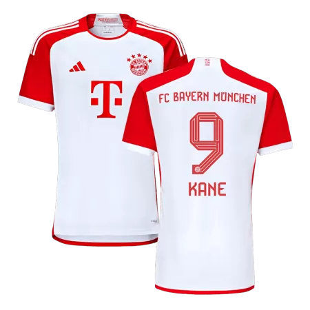 Men Bayern Munich KANE #9 Home Soccer Jersey Shirt 2023/24 - buyjerseyshop.uk